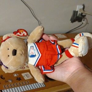 Pom Pom Beanie Baby Plushie